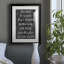 «Love Resides» - Reproduction d'art textuel avec cadre photo-1903244776-1903244779