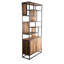 Wooten 215 cm H x 90 cm W Steel Library Bookcase