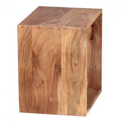 Marshfield Solid Wood Pedestal End Table