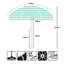Round 1.6m Beach Parasol-40681918