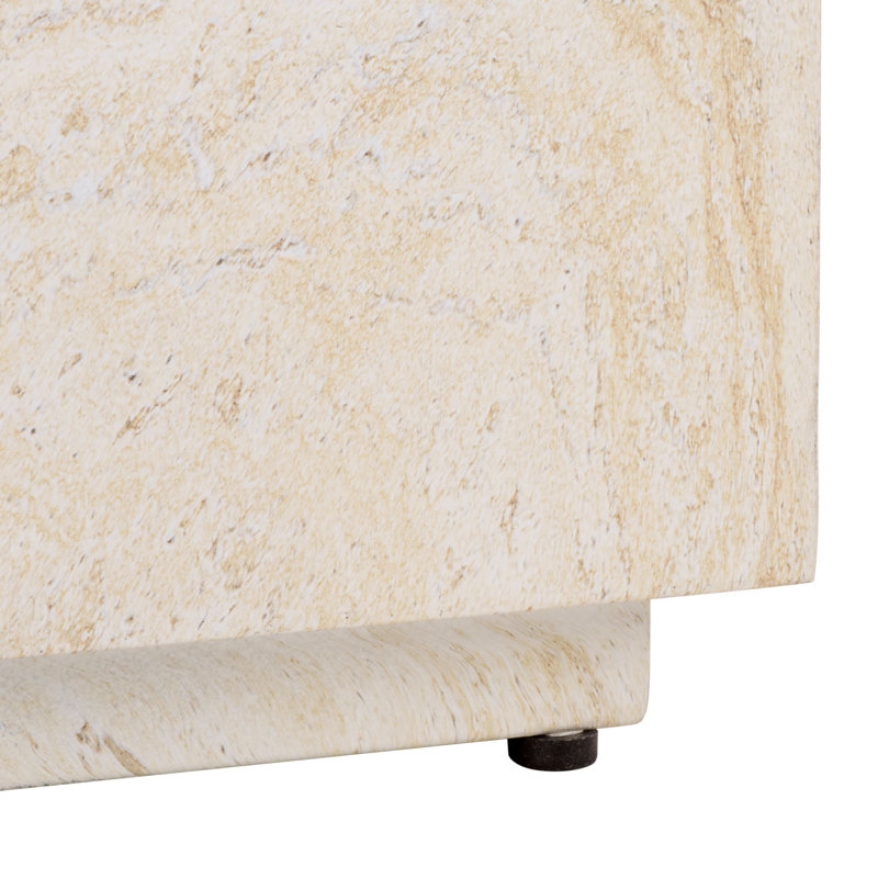 Aurielle Rectangle Coffee Table, Travertine