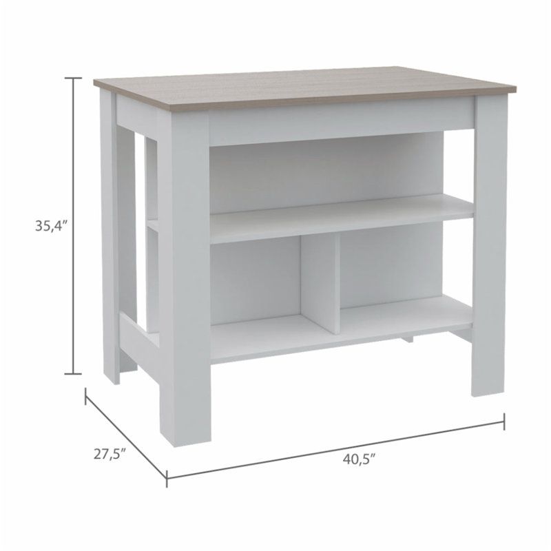Ensemble de cuisine polyvalent à 8 tablettes et 2 portes pour une cuisson et un rangement efficaces, Blanc