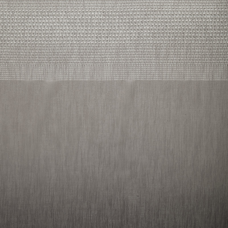 Gray Ombre Sheer Grommet Curtain Panel