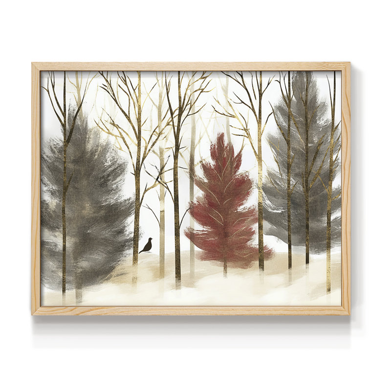 Art de Noël - CLVI - reproduction encadrée - réarmable, Naturel, H 16 po x l 20 po