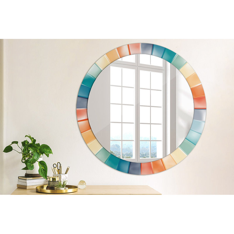Huldar Glass Flat Wall Mirror