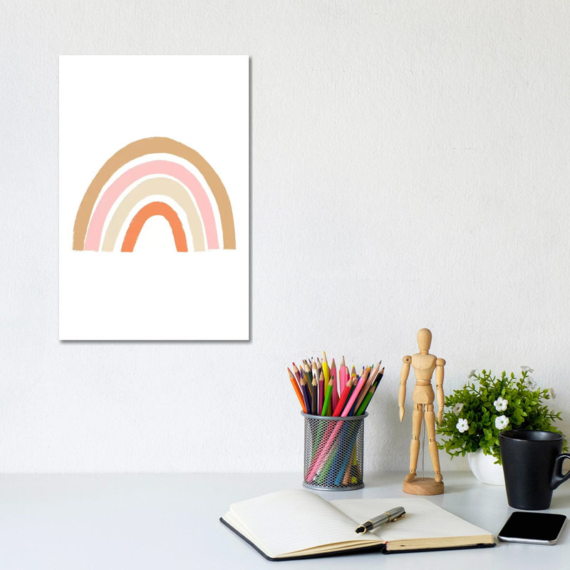 Sunset Rainbow by Leah Straatsma - Wrapped Canvas Gallery-Wrapped Canvas Giclée, 30.48 cm H x 45.72 cm W