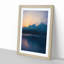 Sunrise over the Mountains Abstract Art - Picture Frame Graphic Art Print-55724082-55724083