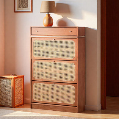 American style fashionable storage shoe cabinet