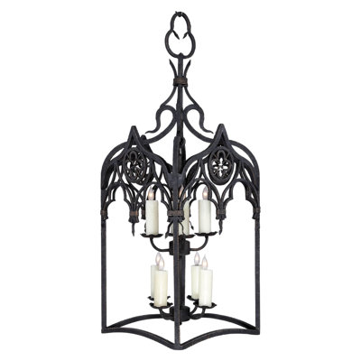 Lustre lanterne 8 lumières Rome