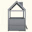Structure de lit en bois-128966639