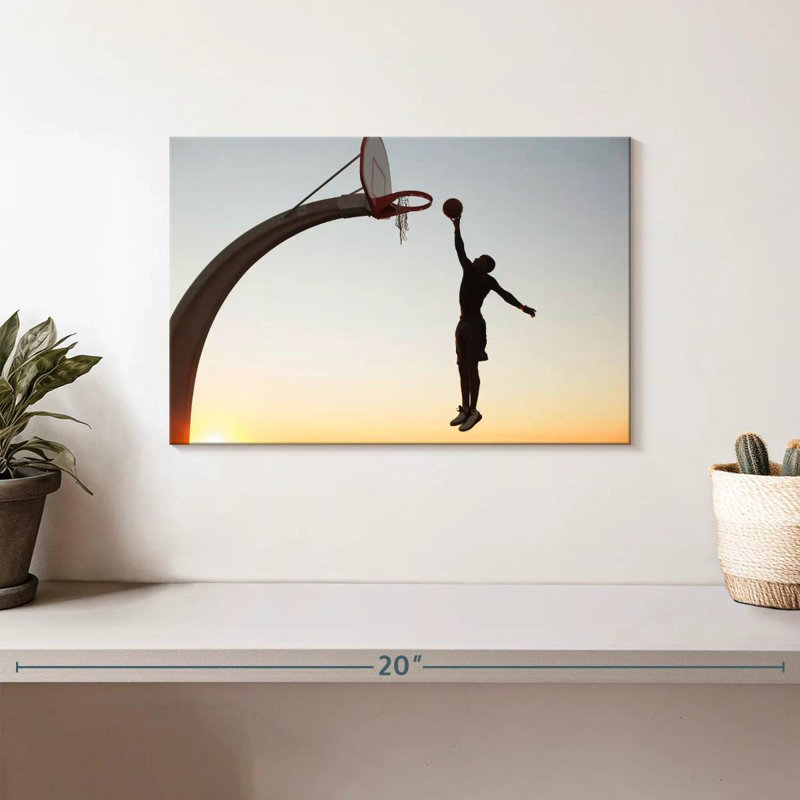 Sunset Slam Dunk, H 8 po x l 12 po