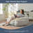 Giant Bean Bag Chair,Oversized Bean Bag Sofa Foam,Faux Fur Shell-Shaped Large Bean Bag For Adults-375068116