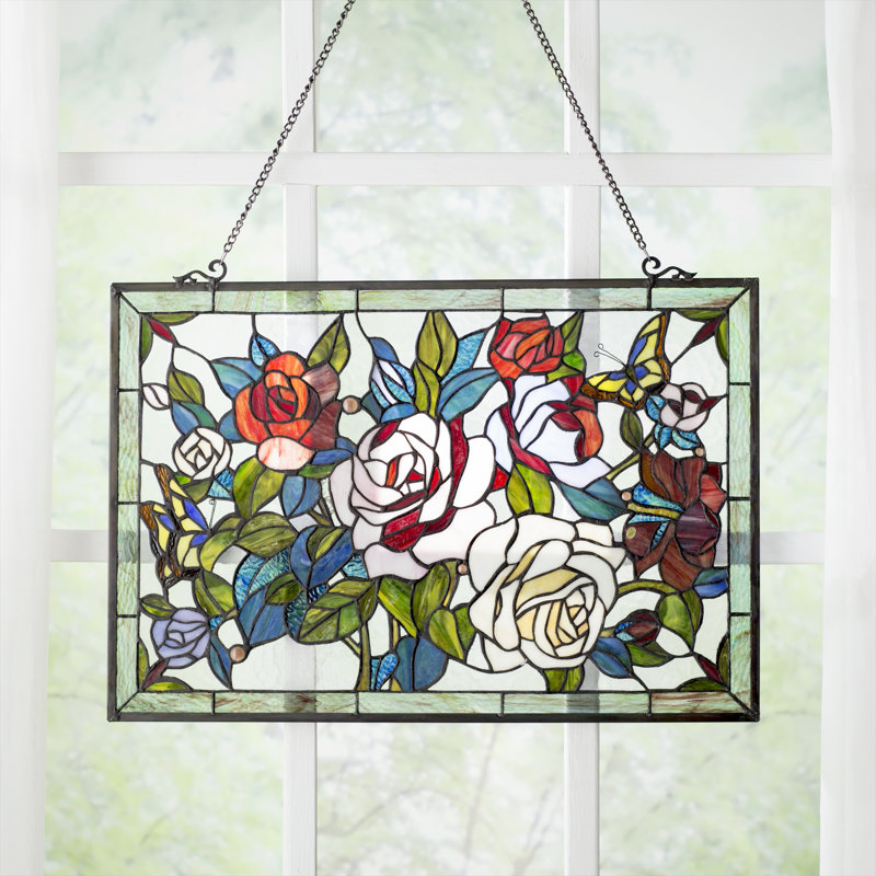 Plants & Flowers Window Panel