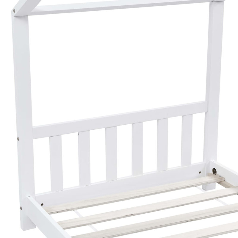 Gearoid Standard House Beds, European Single (90 x 200cm), White