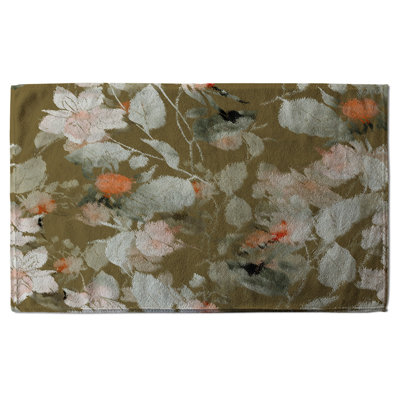 Cotton Floral Tea Towel Kitchen Towel