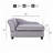Linen Upholstered Chaise Pet Bed with Hidden Storage-30" L x 18" W x 16" H