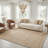 Auckland Bamboo Slat/Seagrass Natural/Gray Area Rug-1346889677