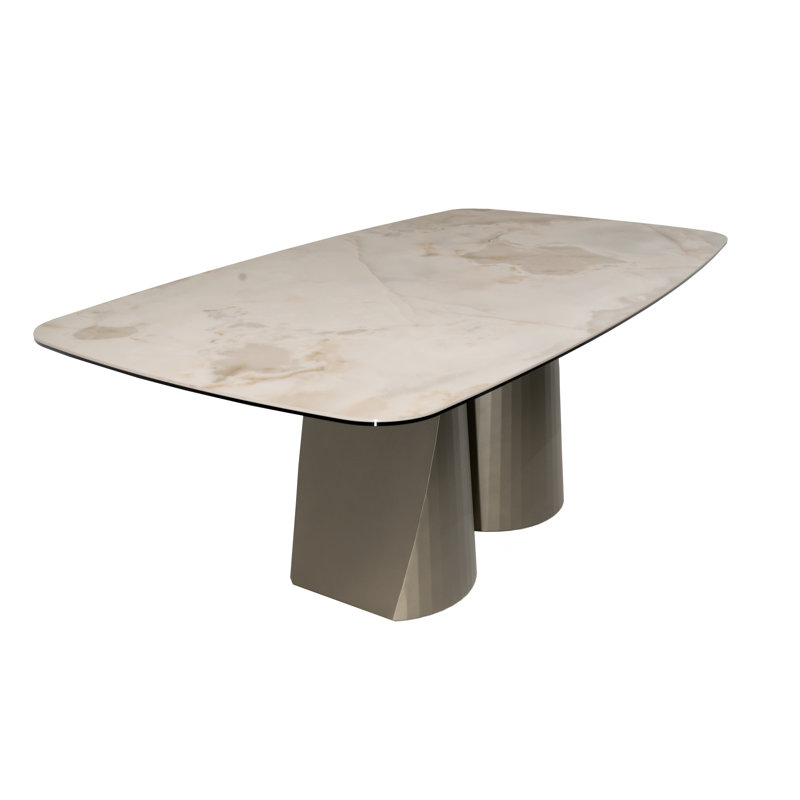 Antwerp Metal Base Dining Table