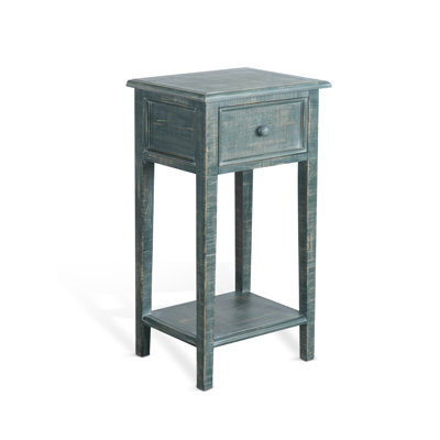 Komor Solid Wood End Table