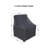Outdoor Rattan Recliner Chair Patio Cover