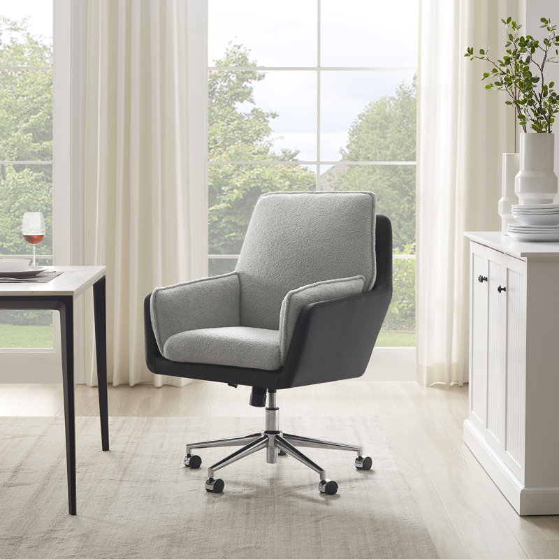 Anjanetta Task Chair, Gray, Gray