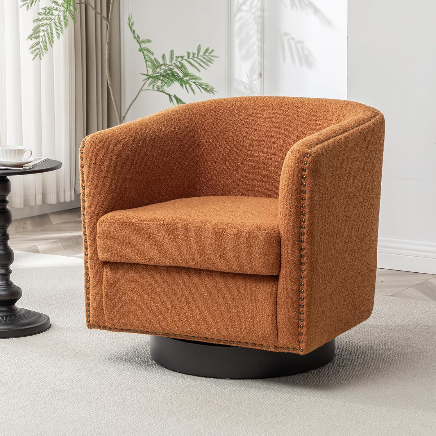 Latitude Run® 360° Swivel Upholstered Accent Chair - Wayfair Canada