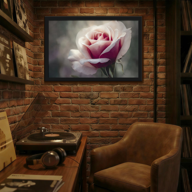Plantes et fleurs, rose doux, gros plan, art floral, H 12 po x l 18 po