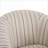 Geerda 31.5" Wide Upholstered Striped Barrel Chair