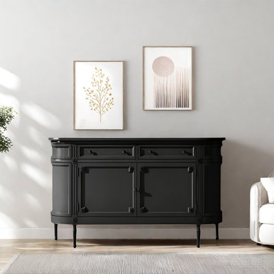 Buffet léger de luxe avec 2 portes et 2 tiroirs