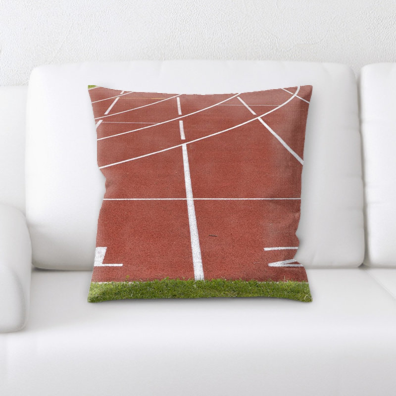 Coussin décoratif tartan track