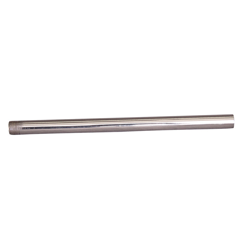 18'' Straight Wall Shower Curtain Rod, Polished Nickel