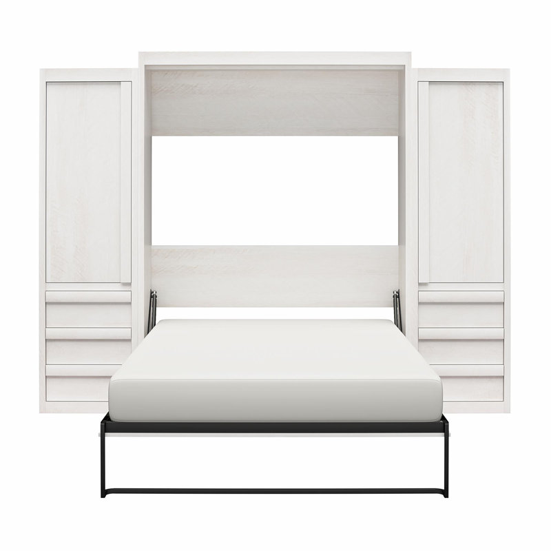 Wexford Murphy Storage Bed with Armoire Cabinets