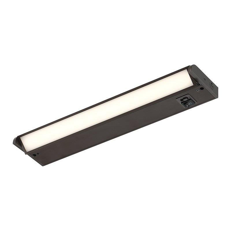 Barre d'éclairage DEL sous l'armoire 16 po, Bronze