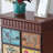 Multi-functional decorative storage accent cabinet