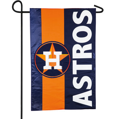 Polyester à 2 côtés 18 x 13 po drapeau maison MLB Team