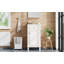 Meuble-lavabo de style français 18 po avec lavabo en céramique et portes à fermeture en douceur Dawson-123512800