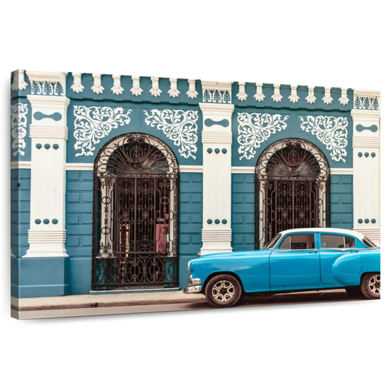 Lilie Camaguey Car, 30" H x 45" W