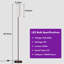167cm Powder Coated Traditional Floor Lamp-412590333