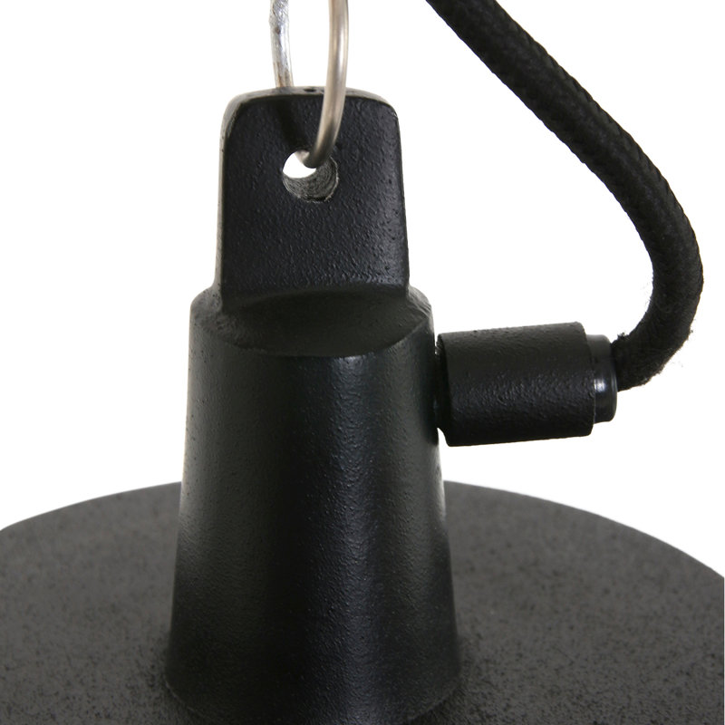 Ginder 1 - Light Black Jar Pendant