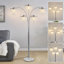 Lampe sur pied à branches en cristal 90 po Beckum-655623216