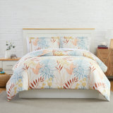Tropic Leaf Oversized Microfiber Down Alternative Comforter Set by Southshore Fine Linens