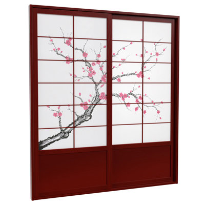 Diaan Shoji Sliding Doors - Cherry Blossom 