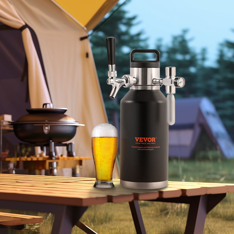 Ensemble de brassage en acier inoxydable VEVOR, 64 gallons