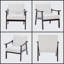 Fauteuil à dossier haut d'inspiration médiévale moderne-677280715