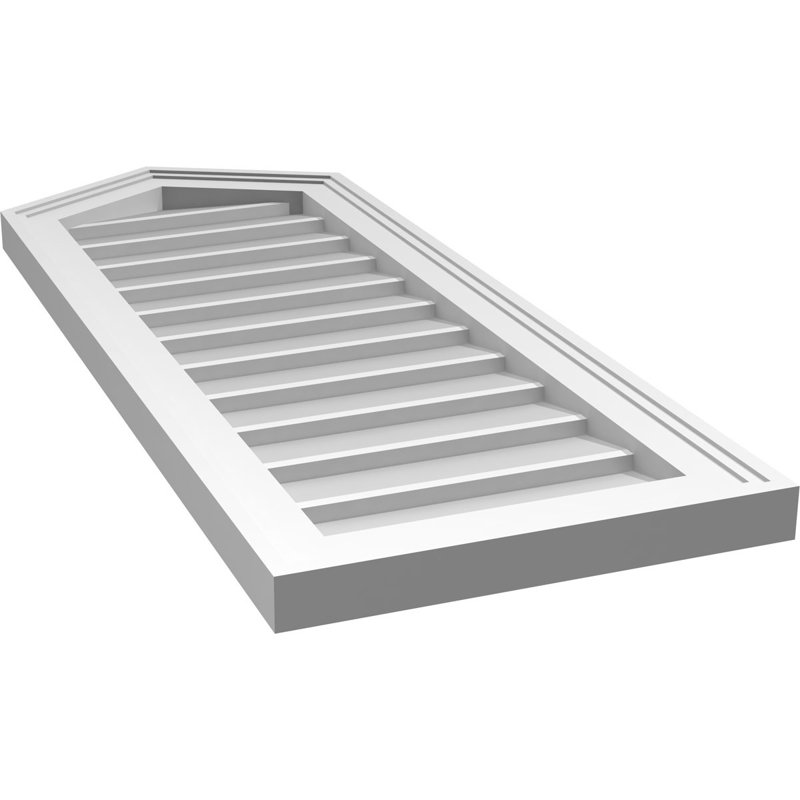 Ventilateur à pignon en uréthane non-fonctionnel Signature, H 36 po x l 14 po x P 1,5 po