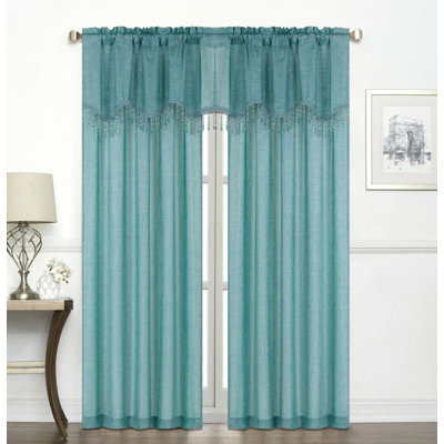 Ramsay Semi Sheer Curtain Pair