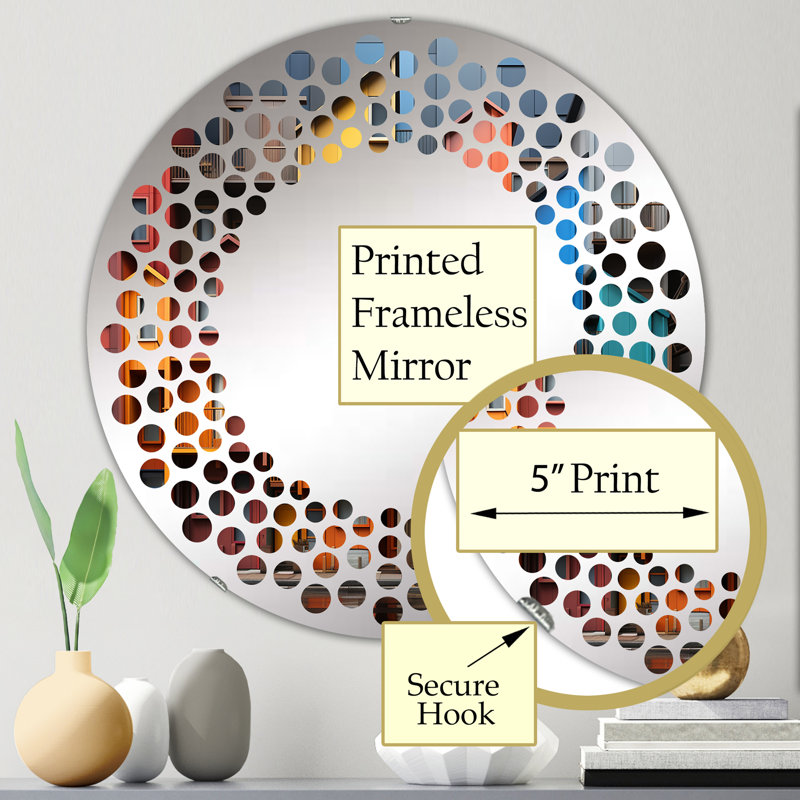 Circle Mirror, 23.6" x 23.6"
