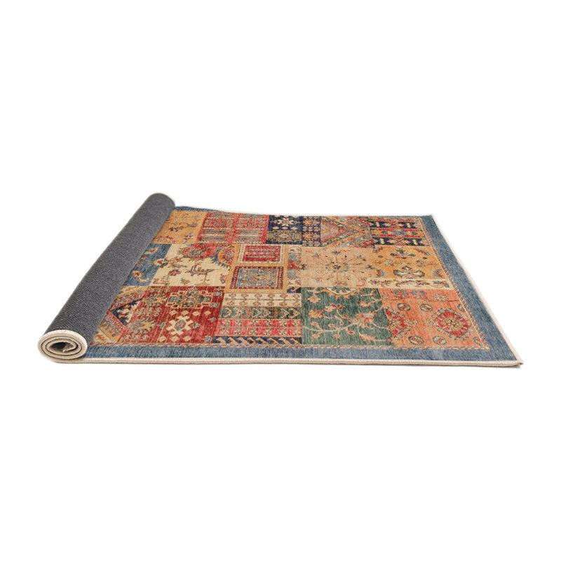 Tapis abstrait moderne et abstrait 3733ABS3749, Rond 7 pi