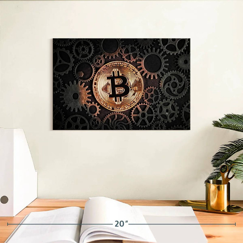 Kerner Bitcoin System, 8" H x 12" W