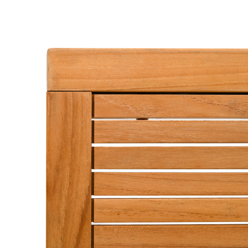 Soma Outdoor Square Teak Side Table